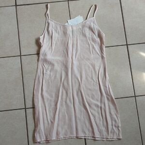 Christy Dawn Pale Blush Slip Dress